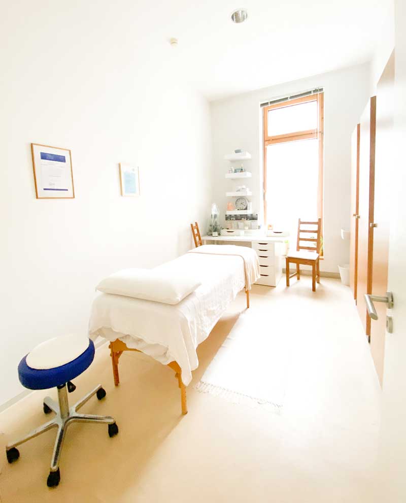 lichtdurchflutete Behandlungsräume